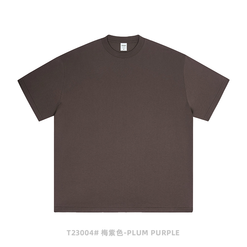 T-shirt violet prune