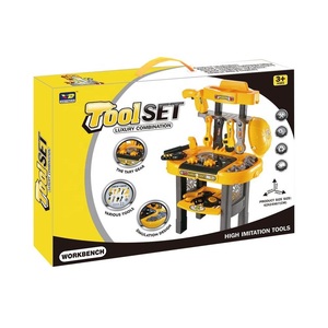 Kids Preschool <b>Toy</b> Pretend Play Workshop <b>Tool</b> Set <b>Toys</b> <b>Tool</b> Bench Repair Construction <b>Tool</b> <b>Toys</b> Play Set with Drill - Product Image 5