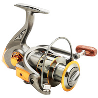 Moulinet de pêche de 15kg en aluminium entièrement métallique Endurance Durable pour la pêche en mer dans la rivière et le lac