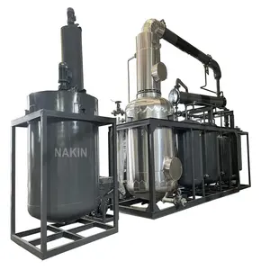 Mini planta de aceite JZC Máquina de filtración de aceite de motor de desecho