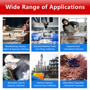 Extracteur de poussière portable pour usine de meubles, routeur CNC, ponceuse, scie à panneaux, collecteur de poussière, dépoussiéreur - Product Image 6