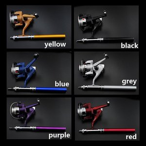 1m 229g Mini Portable <strong>Fishing</strong> <strong>Rod</strong> Set Full <strong>Pen</strong> <strong>Rod</strong> Kit 6 Color <strong>Pen</strong>-Shape Fiberglass Telescopic Ice <strong>Fishing</strong> <strong>Rod</strong> and Reel Combo - Product Image 4