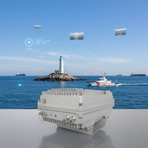 Radio de Malla Fija de 30KM, Comunicación FHSS de Alta Velocidad de 52Mbps para Torres de Estaciones Base Remotas - Product Image 1