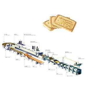 fully automatic small biscuits and cookies making machines production line
