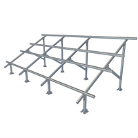Supports de montage triangulaires de panneau solaire pour toit plat de haute qualité cadre de support de panneau solaire pour système de montage sur toit