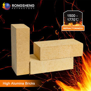 Mattoni Refrattari ad Alta Allumina Rongsheng Resistenti agli Acidi per Forni Industriali e Fornaci - Product Image 1