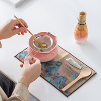 Service à thé Matcha de la dynastie Song, bol à Matcha, fouet à thé japonais, brosse à Matcha, accessoires pour cérémonie du thé, ensemble d'outils