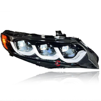 Feux de voiture pour Honda Civic 8ème génération 2006-2011 Phare LED Projecteur Phare Feux de jour Accessoires automobiles