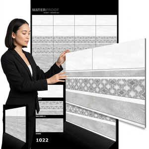 300x600mm 30x60cm finition miroir marbre carreaux de mur en céramique pour salle de bain intérieur Offre Spéciale carreaux de porcelaine produits - Product Image 4