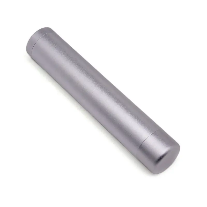 Aangepaste Draaiende Metalen Buis Lippenbalsem Container Metalen Cnc Aluminium Case Voor Lippenstift