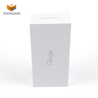Boite de lunettes de soleil blanches, service professionnel One-stop avec logo personnalisé, emballage en papier, vente en gros