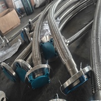 Xingqiu XQH-BCQ Joint d'expansion en acier inoxydable SS304 PTFE, soufflet compensateur résistant à la corrosion, basse pression, poli 1