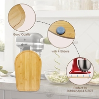 Robot culinaire multifonction moderne compatible KitchenAid 4,5-5 Qt, avec tête inclinable, en bambou, certifié qualité alimentaire, de qualité supérieure