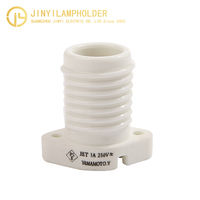 Douille de veilleuse en céramique pour lampe E17, support de lampe LED à vis, vente en gros
