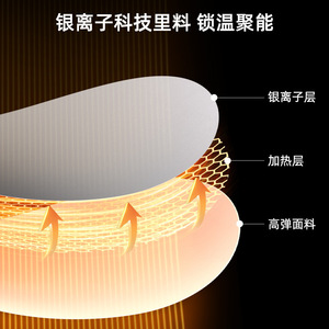 Ceinture de massage abdominale AUX avec impulsions électriques EMS et chauffage pour le soin de la taille - Product Image 3