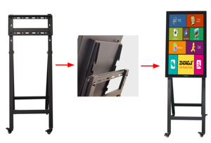 Señalización Digital Móvil ZHONGJI <span class=keywords><strong>A32</strong></span> con Intel Core I3/i5/i7, Sistema Operativo Windows/Android, 1 Año de Garantía - Reemplaza Fácilmente los Menús de Papel Estático - Product Image 4