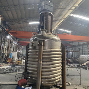 Reactor Químico de Tanque Agitado con Motor y Bomba para Mezclar Emulsiones de Pegamento, Alta Eficiencia, Capacidad de 10L-5000L - Product Image 6