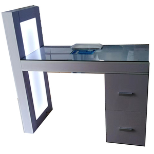 โต๊ะทำเล็บสไตล์ฝรั่งเศสคลาสสิก,โต๊ะทำเล็บสีขาวตักแผนกต้อนรับส่วนหน้าเล็บใช้5ปี<span class=keywords><strong>2022</strong></span> - Product Image 1