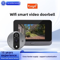 Interphone vidéo sans fil étanche avec écran LCD TFT 7 pouces, audio bidirectionnel, alimentation USB, vision nocturne 2,4 GHz, détection de mouvement 480P