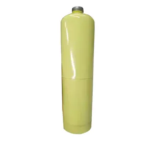 cheap price DOT39 1L disposable empty tank for 1kg refrigerant R134a gas