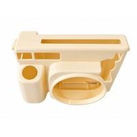 Pièces d'injection haute précision personnalisées, boîtier en plastique transparent moulé par injection avec ouvertures de précision