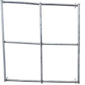 Panneau de clôture en treillis soudé galvanisé à chaud, résistant à la corrosion, couleur personnalisée, surface lisse, découpe et pliage - Product Image 1