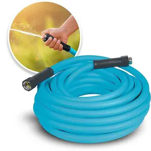 Tuyau d'arrosage flexible en PVC pour irrigation Tuyau d'arrosage sans plomb Tuyau d'eau potable Tuyau d'arrosage léger et robuste