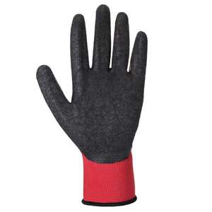 PORTWEST-Gant en latex rouge/noir à poignée flexible A174R8RXL-GANTS EAN 5036108279678 - Product Image 3