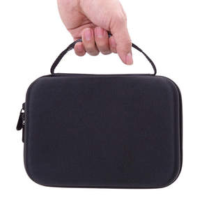 Étui de transport rigide en EVA avec fermeture éclair métallique, personnalisé, étanche, antichoc et durable, pour tondeuse à cheveux, sac à outils de barbier, boîte à outils portable - Product Image 2