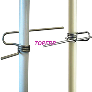 เสาไฟเบอร์กลาสทรงกลมสำหรับรั้วไฟฟ้า ความแข็งแรงสูง - Product Image 2