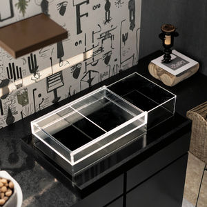 Joyería transparente acrílica de alta calidad, reloj de Chocolate, oficina, escuela, hogar, pequeño cajón apilable, Cajas de Regalo - Product Image 4