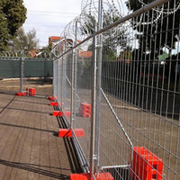 Valla Temporal de Construcción en Australia, Panel de Malla de Alambre de Seguridad Temporal