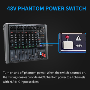 Clavax CLMC-Q16 Atacado 16 Canal Mixing Áudio Console Music Sound <span class=keywords><strong>Mixer</strong></span> Sistema com 99 DSP Uma Aux USB BT MP3 EQ Funtion - Product Image 2