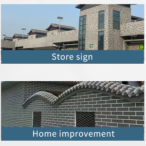 MIGLIORE Mcm Carrelage Revêtement mural Parement <span class=keywords><strong>Brique</strong></span> Prix Déco murale Pierre pour <span class=keywords><strong>mur</strong></span> extérieur Revêtement de maison - Product Image 5