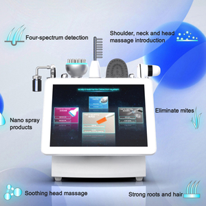 5-in-1 Touchscreen Desktop Scalp Analyzer & Massage Device 200x Magnification High-Frequency Technology for Home Commercial Use - Product Image 3