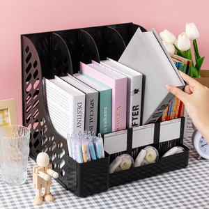 Organisateur De Bureau, Armoire De Remplissage De Fichiers, Plateau à Papier, Pour Documents, Livres, Brochures, étagère, Support De Rangement En Métal / Accessoires De Bureau Et Organisateur