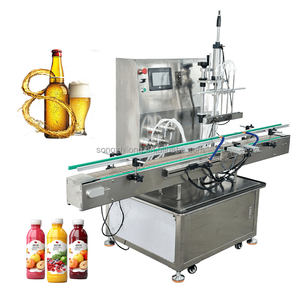 Suyu süt içecek dolum makinesi şişe dolum makinesi için otomatik 4 kafa sıvı dolum makinesi - Product Image 1