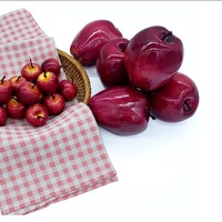 Pomme en mousse de grande taille, fruit artificiel, pomme factice simulée pour la décoration de la cuisine et de la maison