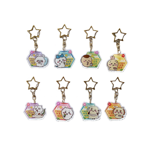 Llavero Acrílico con Forma de Estrella de Anime CHIIKAWA Fushimi <span class=keywords><strong>Inar</strong></span>, Colgante Creativo de Hachiware Usagi, Decoración Exquisita para Mochila Momonga - Product Image 1