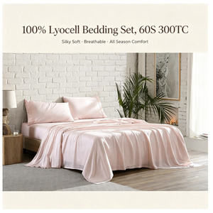 Juego de Sábanas de Lyocell 100% Eucalipto, 300 Hilos, Venta al Por Mayor - Product Image 1