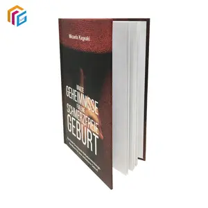 Guangzhou Factory Low Cost Professional Kunden spezifisches Papier Hardcover Design Illustrate Book Printing