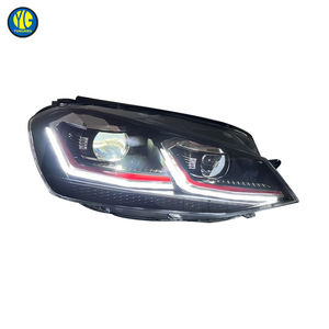 Faro Delantero YU GUANG para <span class=keywords><strong>Volkswagen</strong></span> <span class=keywords><strong>Golf</strong></span> 7 <span class=keywords><strong>Golf</strong></span> 7.5 <span class=keywords><strong>2013</strong></span> 2019, Accesorios de Actualización para VW GTI Mk7 MK7.5, Faros LED - Product Image 2
