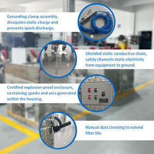 <span class=keywords><strong>Aspirateur</strong></span> mobile anti-explosion/Équipement d'aspiration de poussière industrielle anti-explosion pour usines chimiques - Product Image 4