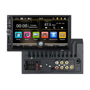 7inch <span class=keywords><strong>Android</strong></span> và IOS gương liên kết âm thanh xe hơi Stereo BT 2 Din Xe MP5 Máy nghe nhạc - Product Image 2