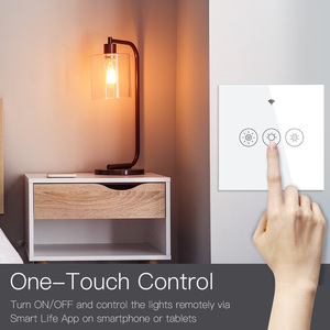 US WiFi RF Smart Light Dimmer <strong>Switch</strong> 2/3Way Muilti-Control Smart Life/Tuya APP Control Works <strong>with</strong> Alexa Google Voice Assistants - Product Image 3