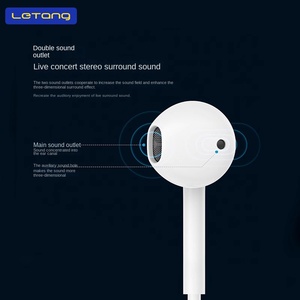 Audífonos Intrauditivos con Cable Compatibles con Letang <span class=keywords><strong>para</strong></span> <span class=keywords><strong>iPhone</strong></span> 14/12/13; Audífonos Estéreo con Bajos Potentes 8P, Emparejamiento Automático, Cable de 1.2m - Product Image 3