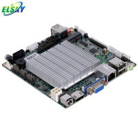 Placa Base Económica con Procesador Intel Celeron J1800/J1900 con LVDS 2*LAN Bluetooth Mini PCIE NANO9F para PC