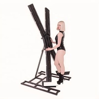 Interprétation de luxe moderne du modèle autoportant St. Andrew's Cross BDSM meubles jouets sexuels pour adultes pour femme meubles sexuels