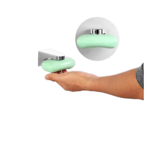 Support mural adhésif en plastique pour <span class=keywords><strong>savon</strong></span> et éponge, avec ventouse, pour salle de bain - Product Image 1