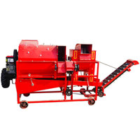 Cueilleur d'arachides Machine de cueillette d'arachides sèches et humides Batteuse d'arachides entièrement alimentée Outils de récolte de bonne qualité